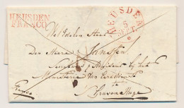 Veen - HEUSDEN FRANCO - S Gravenhage 1829 - ...-1852 Prephilately