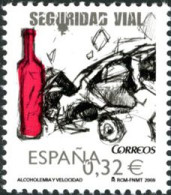 ESPAGNE 2009 - Sécurité Routière -non à L'alcool Et à La Vitesse - 1 V. - Accidentes Y Seguridad Vial