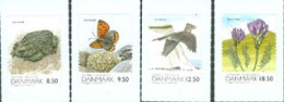 DANEMARK 2010 -La Nature Au Danemark - Adhésifs De Feuilles - 4 V. - Unused Stamps