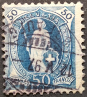 SUISSE / YT 76 / HELVETIA / Oblitéré / Used - Used Stamps