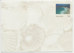 Postal Stationery Australia Shell - Coastline - Wilsons Promontory - Otros & Sin Clasificación