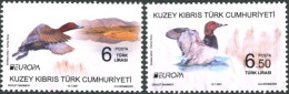 Chypre Turc 2021 - Europa - Faune Menacée - Canards Sauvages - 2 V. - 2021