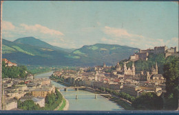 Les Ponts De Salzbourg Sur La Rivière Salzach, Vue Depuis La Ville Haute, Autriche, (Salzburg) - Puentes