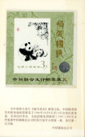 CHINE 1996 - PJZ 4- Panda Et Son Petit - BF - Bären