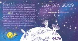 CHYPRE GREC 2009 - Europa - L'astronomie - Carnet  - 2009