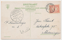 Kleinrondstempel Kloetinge 1908 - Ohne Zuordnung