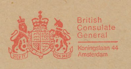 Meter Cut Netherlands 1993 British Consulate General - Unclassified