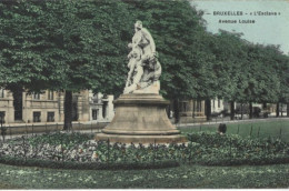 BRUXELLES : " L' Esclave " Avenue Louise. Carte Très Bon état. - Brussel (Stad)