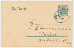Trein Ovaalstempel Venlo - M.Gladbach 1910 - Unclassified