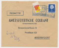 Treinbrief Barneveld - Amersfoort 1969 - Zonder Classificatie