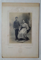 Photographie - Portrait D'une Femme Et D'un Enfant. - Personnes Anonymes