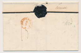 Distributiekantoor Zwaluwe - Dordrecht - S Gravenhage 1842 - ...-1852 Prephilately