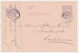 Kleinrondstempel Kwadijk 1891 - Ohne Zuordnung