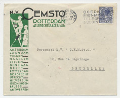Firma Envelop Rotterdam 1939 - Cemsto / Schoonmaak - Ohne Zuordnung