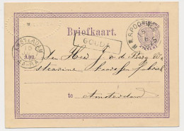 N.R. Spoorweg - Trein Haltestempel Gouda 1875 - Cartas & Documentos