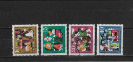 Allemagne Fed. Yv. 315 - 318 O. - Used Stamps