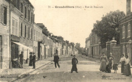 France > [60] Oise > Grandvilliers - Rue De Beauvais - 15084 - Grandvilliers