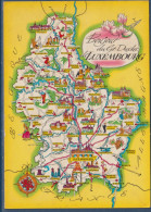 Le Grand Duché De Luxembourg - Carte Geografiche