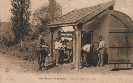 Paysage Béarnais, Comment On Ferre Un Boeuf ; Maréchal-ferrant - Andere & Zonder Classificatie