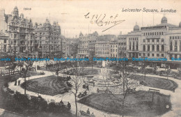 R095900 Leicester Square. London. Valentine. 1908 - Otros & Sin Clasificación