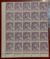 France Bloc De 25 Timbres Neuf** YV Preoblitere N° 81 - Neufs