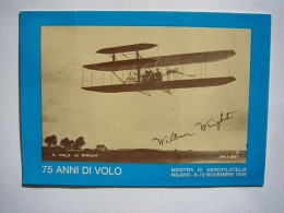 Avion / Airplane / Wilbur WRIGHT / 75 Anni Di Colo / Stamp San Maeino - ....-1914: Voorlopers