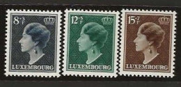 Luxembourg  .  Y&T   .    424 A/B/C  .   **    .    Neuf Avec Gomme Et SANS Charnière - Unused Stamps