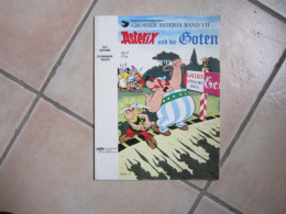 ASTERIX UND DIE GOTEN  ALBUM SOUPLE DELTA          ASTERIX EN ALLEMAND ASTERIX CHEZ LES GOTHS - Astérix