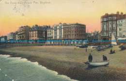 R096074 The Front From Palace Pier. Brighton. H. J. Smith. 1908 - Wereld