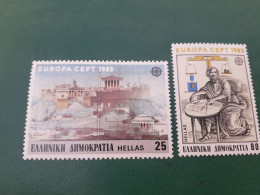 TIMBRES  GRECE    ANNEE  1983    N  1491  /  1492        NEUFS  LUXE** - Ungebraucht