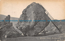 R096094 Bowder Stone. Borrowdale. Valentine. 1917 - Wereld