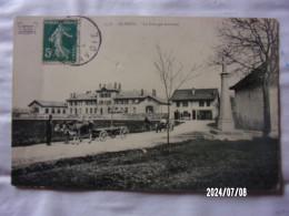 ALBENS (Savoie) LE GROUPE SCOLAIRE ATTELAGE DE BOEUFS N°1518 - Albens