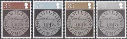 BERMUDA 2008 - Anniversaire Du Cachet Perot Hamilton - 4 V. - Briefmarken Auf Briefmarken