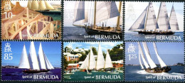BERMUDA - 2007 - L'esprit De Bermuda: Voiliers - 6 V. - Bateaux