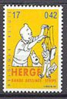 BELGIQUE 1999 - Tintin Et Milou - Hergé Marrionette - Stripsverhalen