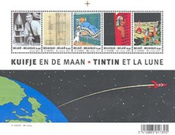 BELGIQUE 2004 - Tintin Et La Lune - 1 BF - Stripsverhalen