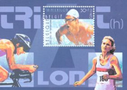 BELGIQUE 2000 - NA 7 NL - J.O.Sydney - Cyclisme-triathlon-natation  - Estate 2000: Sydney