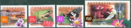 AUSTRALIE 1997 - Faune Et Flore Des Wetland - 4 V. - Kikkers