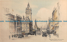 R096101 Princes Street. Edinburgh From Waterloo Place. National - Wereld