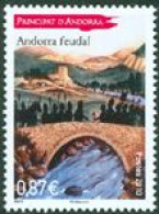 ANDORRE FRANCAIS  - 2010 - Andorre Féodals - Pont - 1 V. - Ponts