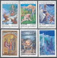 ANDORRE FRANCAIS 2002 - Fables Et Légendes - 6 V. - Fairy Tales, Popular Stories & Legends