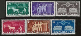 Luxembourg  .  Y&T   .    443/448 .   **    .    Neuf Avec Gomme Et SANS Charnière - Unused Stamps