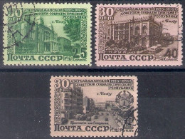 Russia 1950, Michel Nr 1477-79, Used - Gebruikt