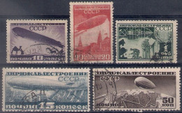 Russia 1931, Michel Nr 397-401 B/D, Used - Gebruikt