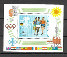 Ajman 1969 Olympic Games MUNICH MS MNH - Adschman