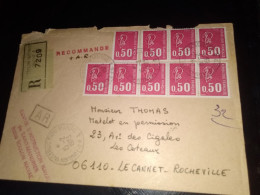 Lettre Centre D'instruction Naval Toulon ST Mandrier 1973 - Poste Maritime