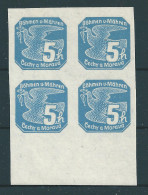 Besetzung B&M MiNr. 118 Postfrisch, Plattenfehler     (0339) - Ocupación 1938 – 45