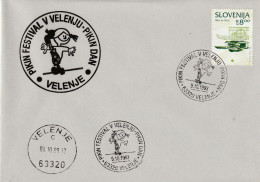 Pippi Calzelunghe, Fifi Brindacier, Pippi Longstocking, Pippi Långstrump, FDC FESTIVAL 1993 SPECIAL CANCEL  VELENJE - Slovenia