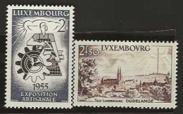 Luxembourg  .  Y&T   .    494/495   .   **    .    Neuf Avec Gomme Et SANS Charnière - Unused Stamps