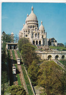 Paris - La Basilique Du Sacré-Coeur Et Le Funiculaire - Sacré-Coeur